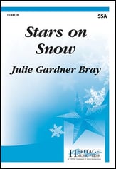 Stars on Snow SSA choral sheet music cover